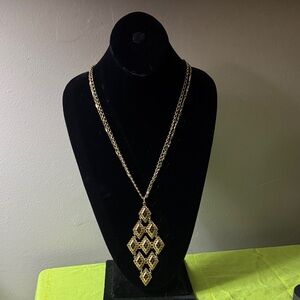 Geometric Gold Necklace